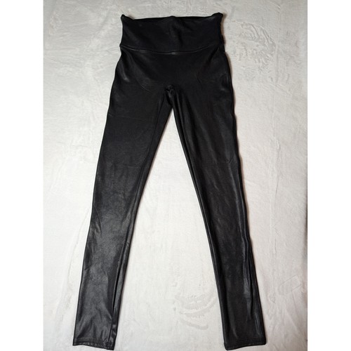 Spanx faux leather leggings - spanx,